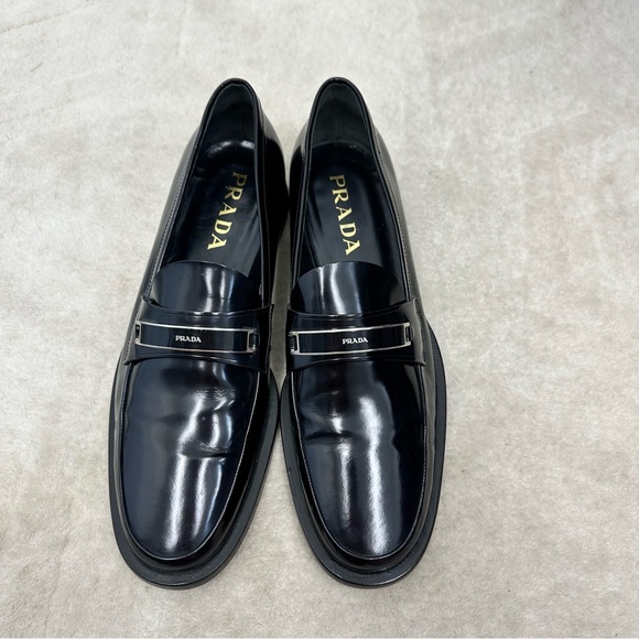 Prada Shoes - Prada Black Patent Leather Business Loafer Women’s Size 37.5